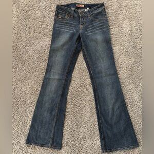 Paris Blues Junior Women’s Low Rise Flare Jeans Size 3